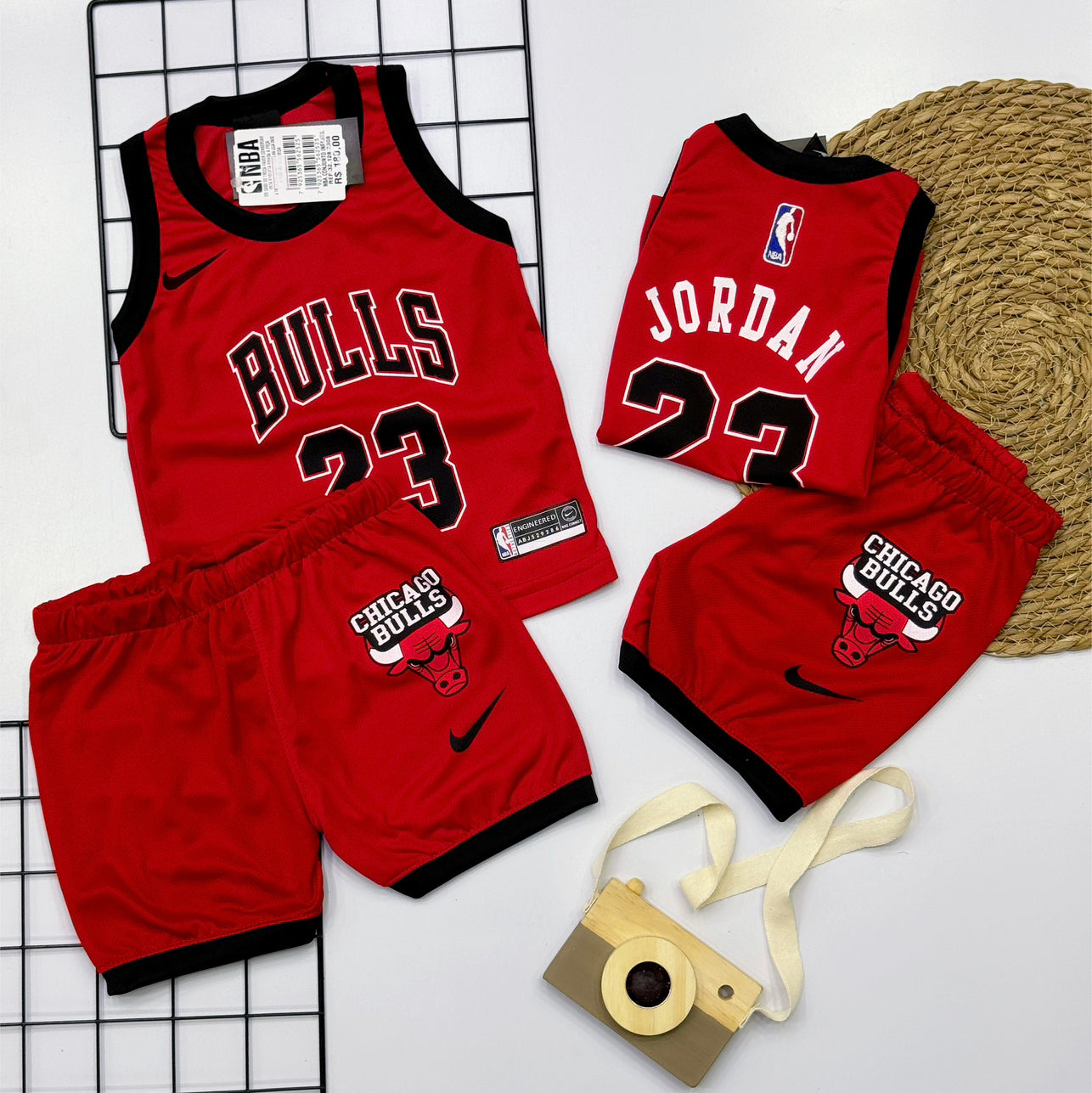 conjunto basquete NIKE