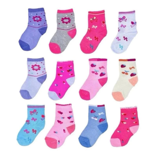Kit 3 Pares de Meia Infantil Menina - Super Promoção!