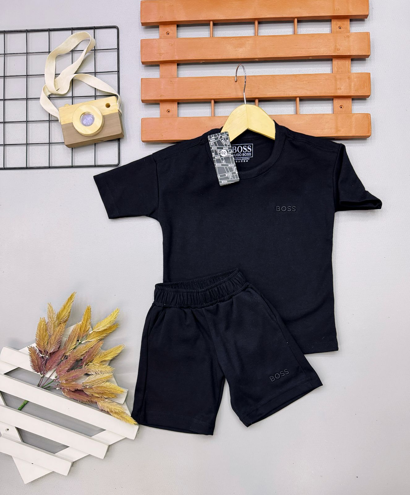 Conjunto de Verão Suedine HB Básico Infantil Última Peça