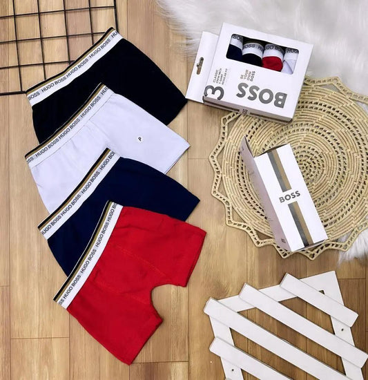 Kit 4 Cueca Box HB Infantil