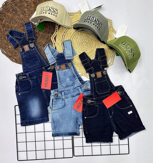 Jardineira Jeans HB Infantil